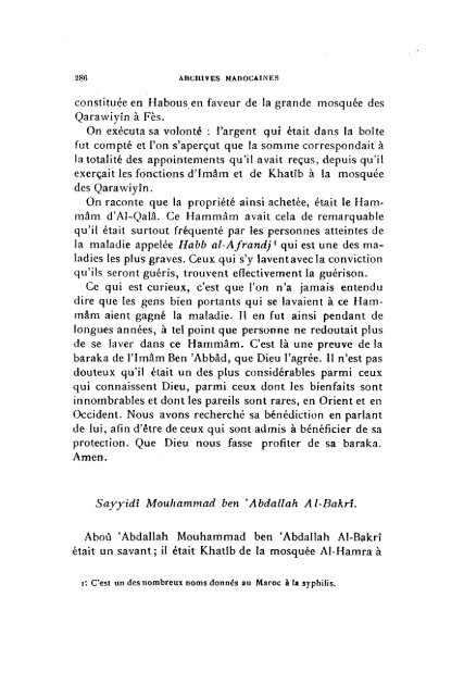 ARCHIVES MAROCAINES - BibliothÃ¨que NumÃ©rique Marocaine