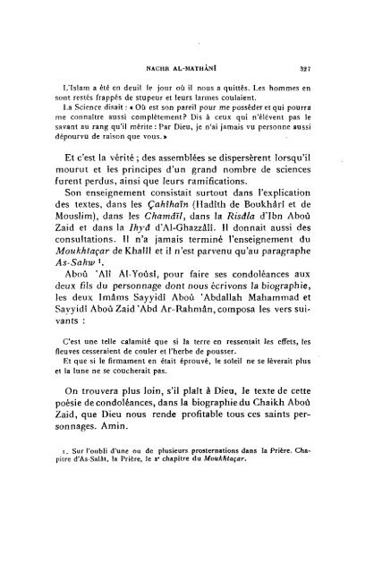 ARCHIVES MAROCAINES - BibliothÃ¨que NumÃ©rique Marocaine