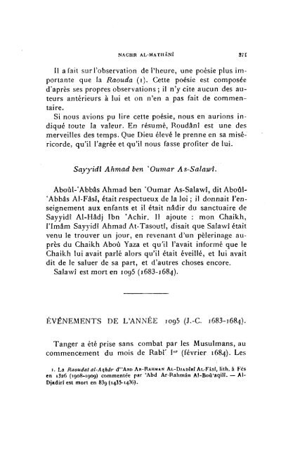 ARCHIVES MAROCAINES - BibliothÃ¨que NumÃ©rique Marocaine