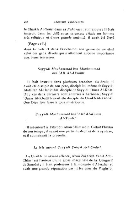 ARCHIVES MAROCAINES - BibliothÃ¨que NumÃ©rique Marocaine