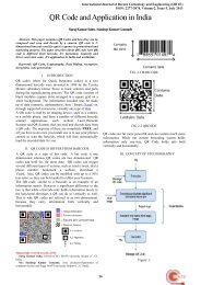 QR Code and Application in India - International Journal of Recent ...