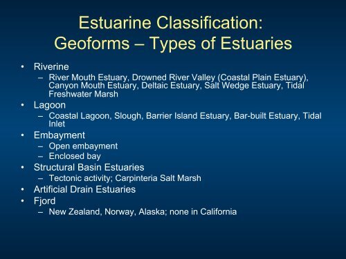 Estuarine Module - CRAM