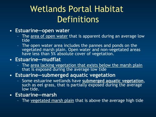 Estuarine Module - CRAM