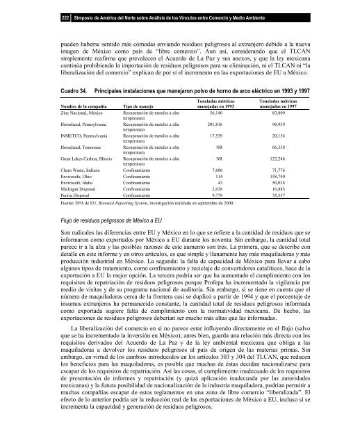 Efectos ambientales del libre comercio - PAOT