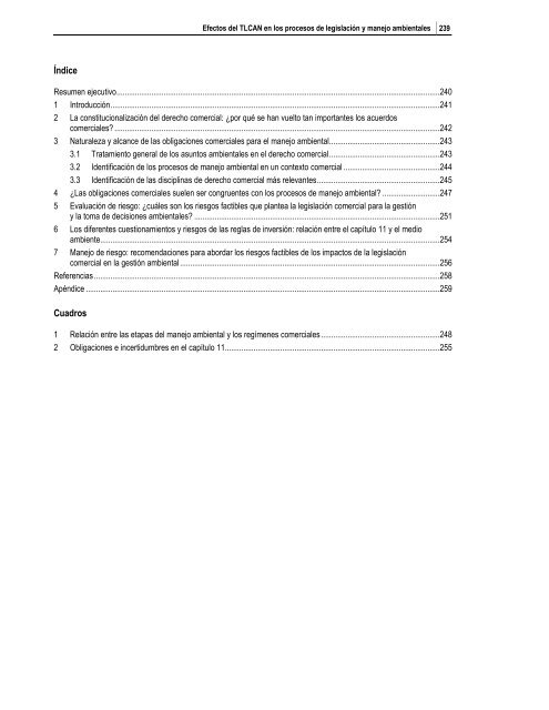 Efectos ambientales del libre comercio - PAOT