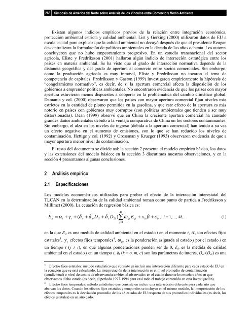 Efectos ambientales del libre comercio - PAOT