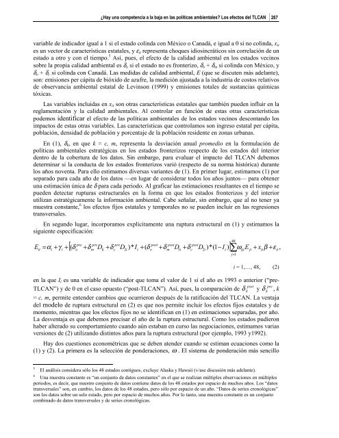 Efectos ambientales del libre comercio - PAOT