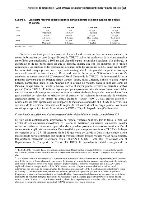 Efectos ambientales del libre comercio - PAOT