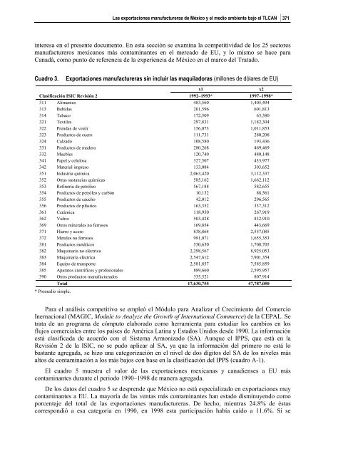 Efectos ambientales del libre comercio - PAOT