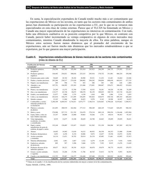 Efectos ambientales del libre comercio - PAOT