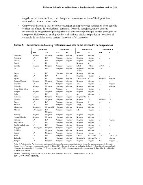 Efectos ambientales del libre comercio - PAOT