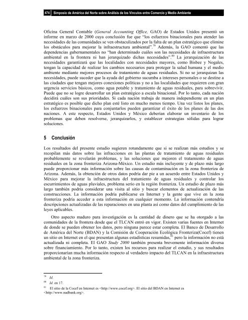 Efectos ambientales del libre comercio - PAOT