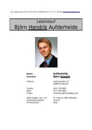 Björn Hendrik Aufderheide - Fischers