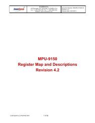 MPU-9150 Register Map and Descriptions Revision 4.2 - InvenSense