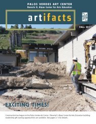 eXcItInG tIMes! - Palos Verdes Art Center