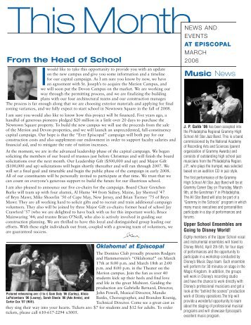 7680 ThisMonth March.indd - Episcopal Academy