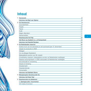 Rapportage Maatschappelijk Verantwoord ... - Productschap vis