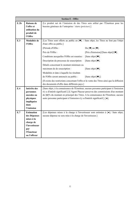 HSBC France â¬ 20,000,000,000 Euro Medium Term Note Programme