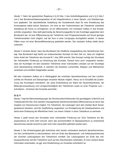 Integrationskursverordnung (pdf-Datei) - Netzwerk Weiterbildung