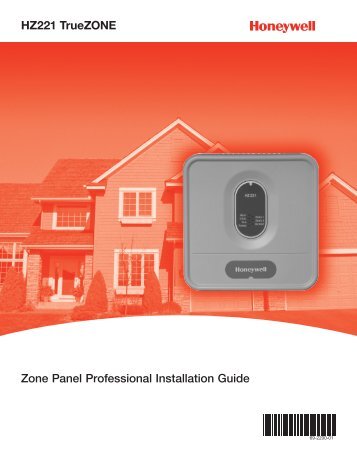 HZ221 Installation Manual - Honeywell