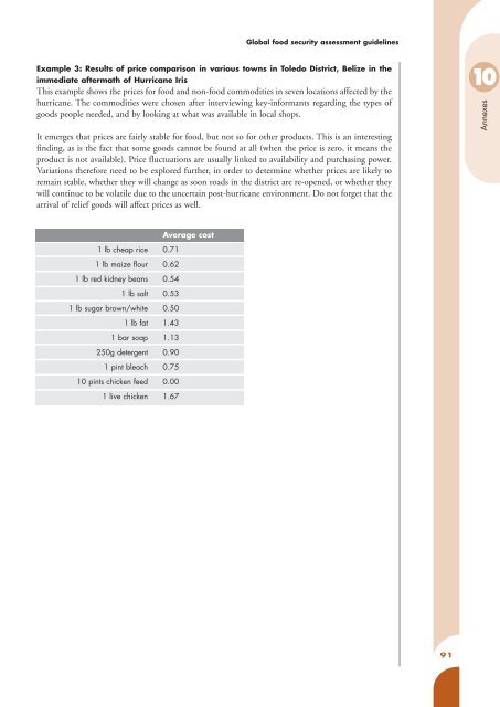 Global food security assessment guidelines: A step-by - International ...