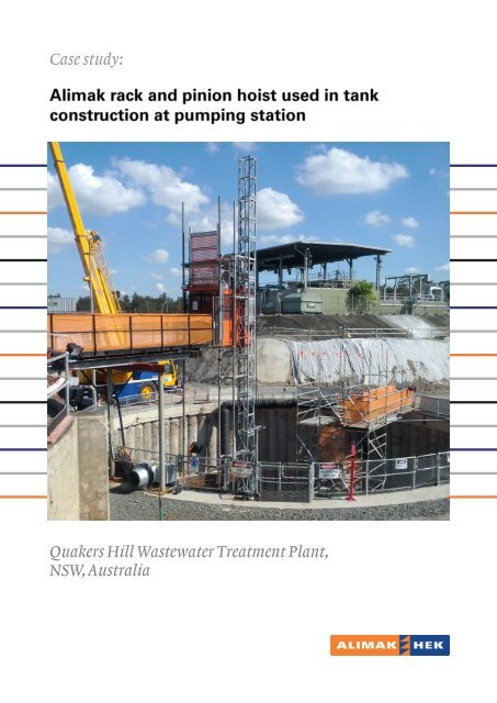 Case study: Quakers Hill Wastewater Treatment Plant, NSW, Australia