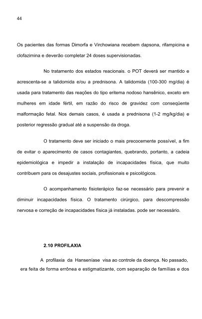 o mundo da vida do ser hanseniano - Instituto Lauro de Souza Lima