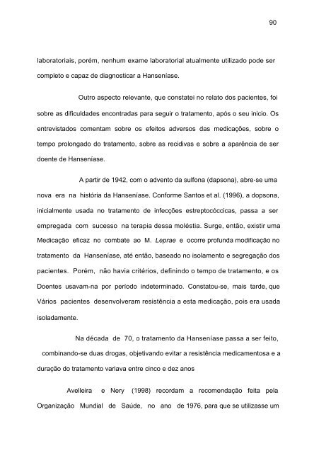 o mundo da vida do ser hanseniano - Instituto Lauro de Souza Lima