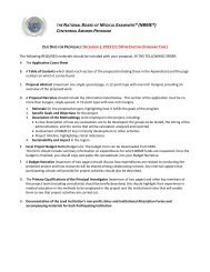 Proposal Preparation Checklist - National Board of Medical Examiners