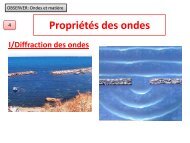 I/Diffraction des ondes - Webnode