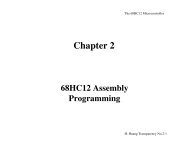 Chapter 2 : Basic HC12 Assembly Programming - EngSoc