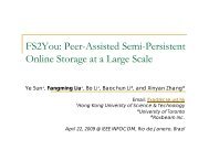 FS2You: Peer-Assisted Semi-Persistent Online Storage at a Large ...