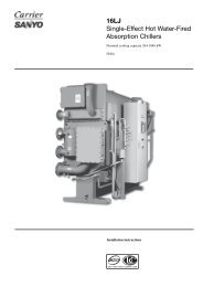 16LJ Single-Effect Hot Water-Fired Absorption Chillers