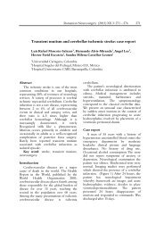 Transient mutism and cerebellar ischemic stroke: case report