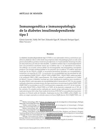 Inmunogenética e inmunopatología de la diabetes ...
