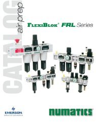 View Numatics FlexiBlok FRL Series Catalog