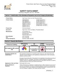 SAFETY DATA SHEET - Air Techniques, Inc.