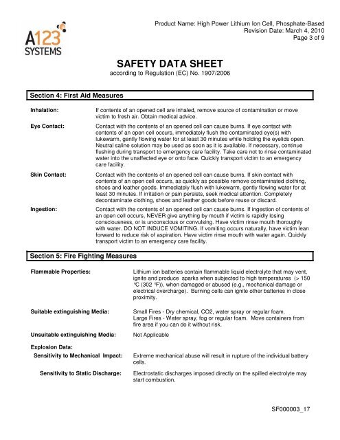 SAFETY DATA SHEET - Air Techniques, Inc.