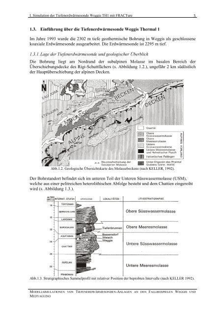 MOdEllSiMulatiOnEn VOn tiEFEnErdwärMESOndEn anlaGEn an ...