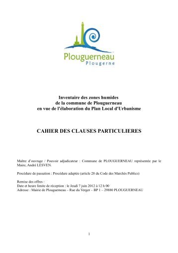 cahier des clauses ZH.pdf - Plouguerneau