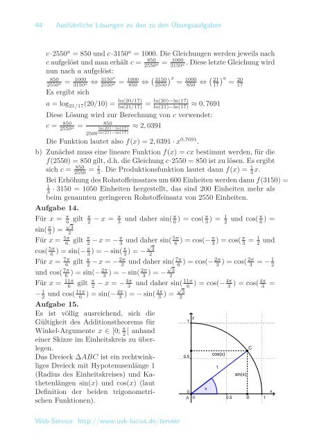 AusfÃƒÂ¼hrliche LÃƒÂ¶sungen zu den ÃƒÂœbungsaufgaben (pdf)