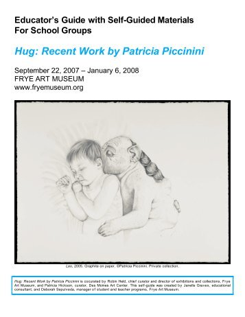 Hug: Recent Work by Patricia Piccinini - Frye Art Museum