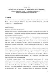 Diabete-Progetto Igea - CCM Network