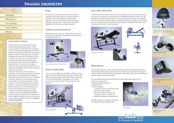 Imaging ergometry - Medical Graphics UK