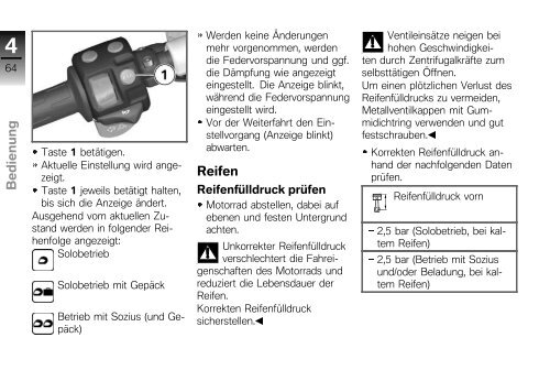 Bedienungsanleitung K 1200 S - BMW-K-Forum.de