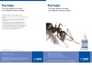 Formidor Leaflet - Pest Control Management - Basf