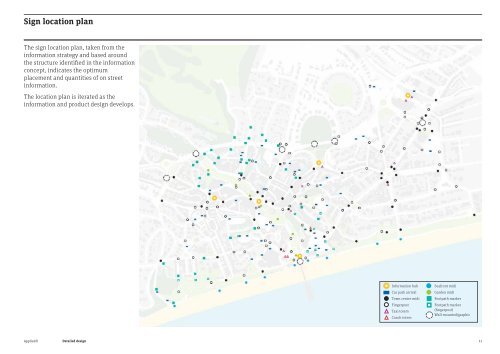 Detailed design System identity and sign design - Bournemouth