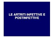 (Microsoft PowerPoint - Artriti infettive e postinfettive ... - WikiMotorio