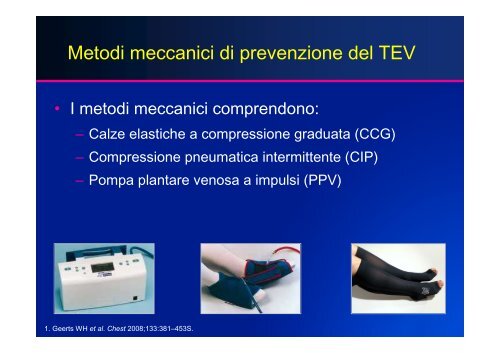 LA PROFILASSI TROMBOEMBOLICA - UniversitÃ  degli Studi del ...