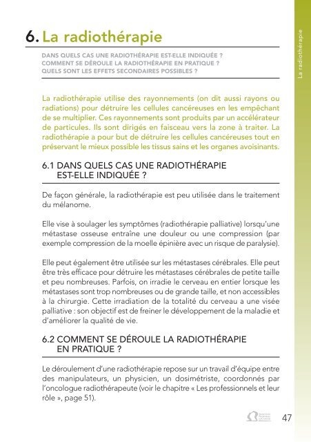 4 pages - Institut National Du Cancer